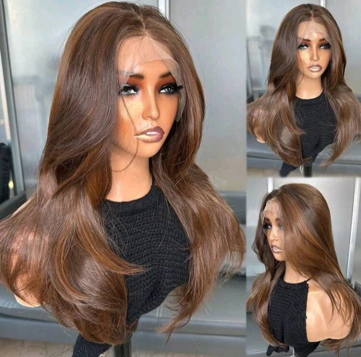 Cocoa Luxe ( human blend wig)